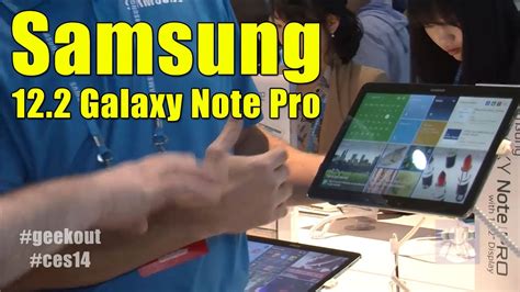 Samsung Galaxy Note Pro Youtube
