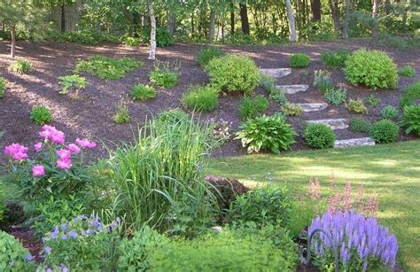 Slope Yard Landscaping Ideas Backyard Landscape And Garden Projects