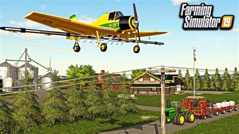 Crop Duster Plane In Farm Sim Farming Roleplay Farming Simulator