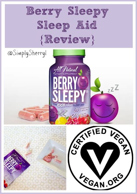 Berry Sleepy Sleep Aid Review Simply Sherryl
