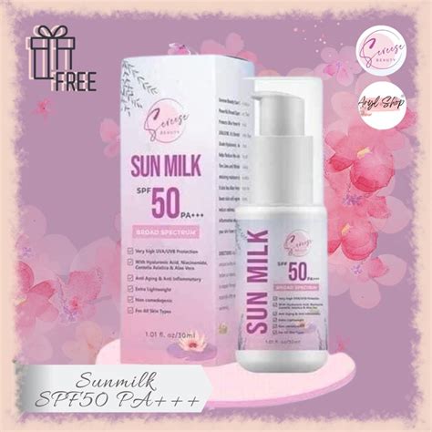 Sereese Beauty Sun Milk Spf50 Pa Shopee Philippines