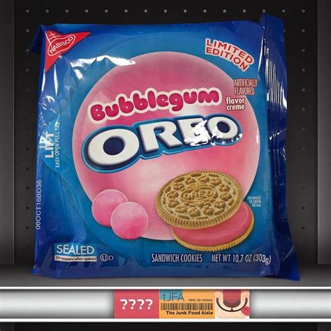 Omg Oreo De Bubble Gum Weird Oreo Flavors Oreo Flavors Oreo Cookie