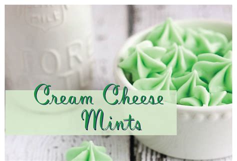 Christmas On A Budget Cream Cheese Mint Recipe