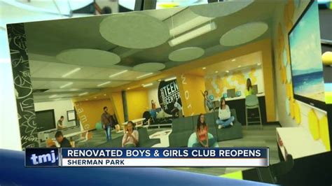 Boys And Girls Club Reopens Remodeled Facility In Sherman Park Tmj4 Milwaukee Wi