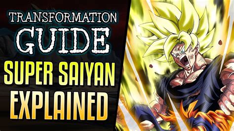 Super Saiyan Transformation Explained Youtube