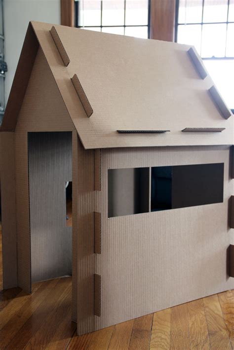 Project Little Smith Diy Cardboard Play House