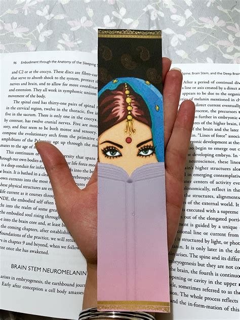Bookmark Double Sided Handmade Etsy
