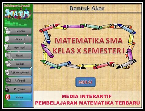 Download Kumpulan Materi Media Pembelajaran Matematika Interaktif