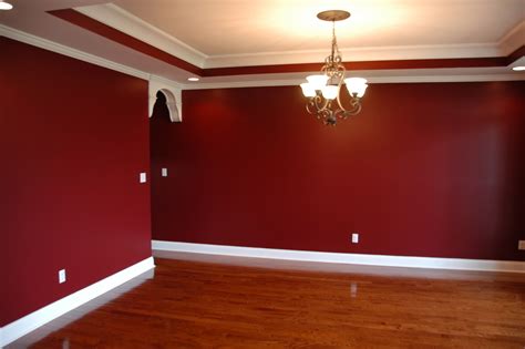 How To Stencil A Wall Dining Room Project Red Bedroom Walls Living