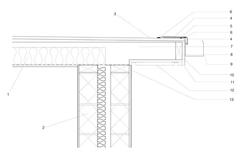 Detail Design Onlinemembrane Roofing Eaves Detail Technical Drawing