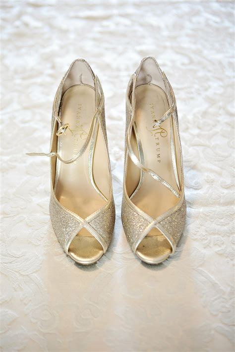 Gold Bridal Shoes