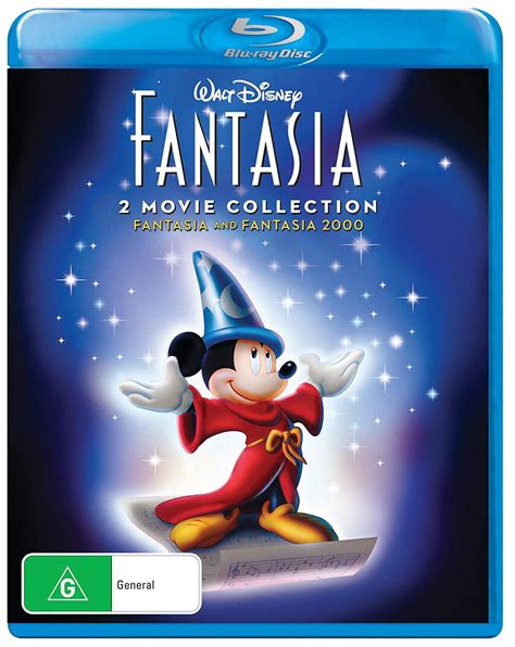 Disney Fantasia And Fantasia 2000 Duo Collection Blu Ray Amazones
