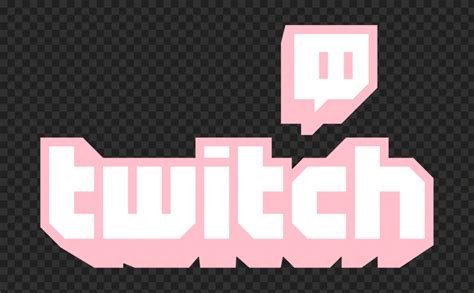Hd Light Pink Twitch Logo Transparent Background Png Citypng