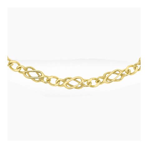 9ct Yellow Gold Solid Celtic Chain
