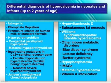 Hypercalcemia In Children And Adolescent