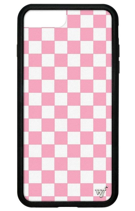 Checkers Iphone 678 Plus Case Pink Pink Phone Cases