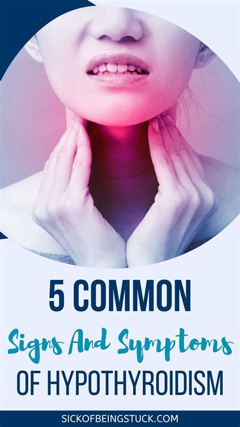5 Common Signs And Symptoms Of Hypothyroidism An Immersive Guide By