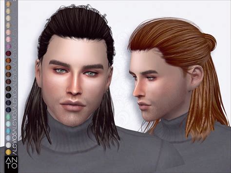 Alex Hairstyle Pack By Anto At Tsr Sims 4 Updates