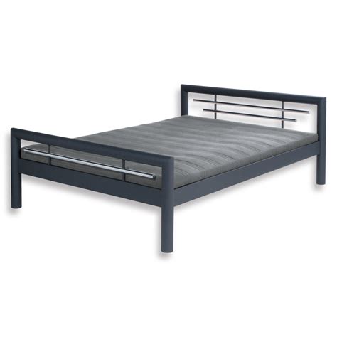 Parkplätze auf dem gelände stehen zur verfügung. Metall-Bett SONJA - schwarz - 140x200 cm | Bettgestelle ...
