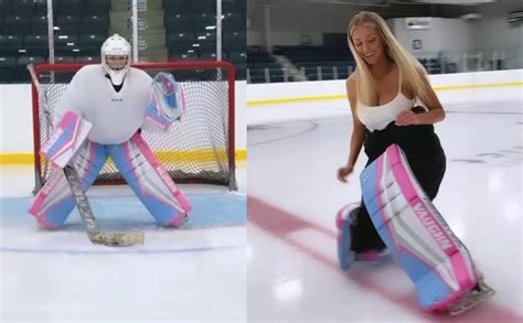 Canadian Hockey Goalie Mikayla Demaiter Is Back Baker Pens Hi