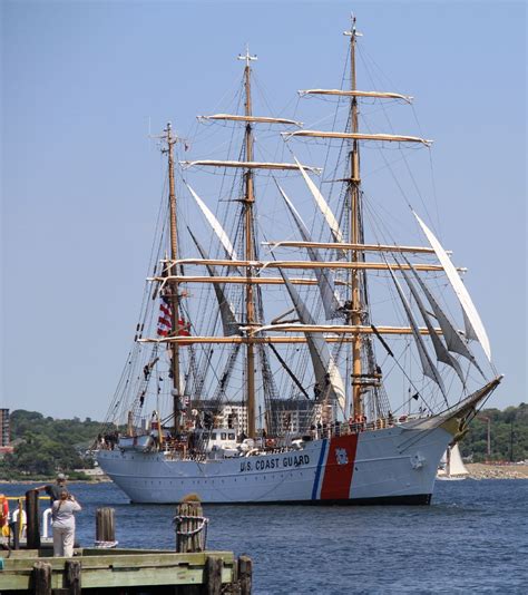 Coast Guard Training Ship Tall Ships Sailing Great Lakes Ships