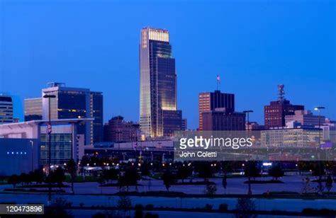 Skyline Of Omaha Nebraska High Res Stock Photo Getty Images