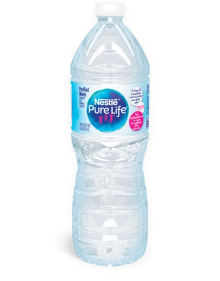 1 Liter Purified Bottled Water Nestlé Pure Life