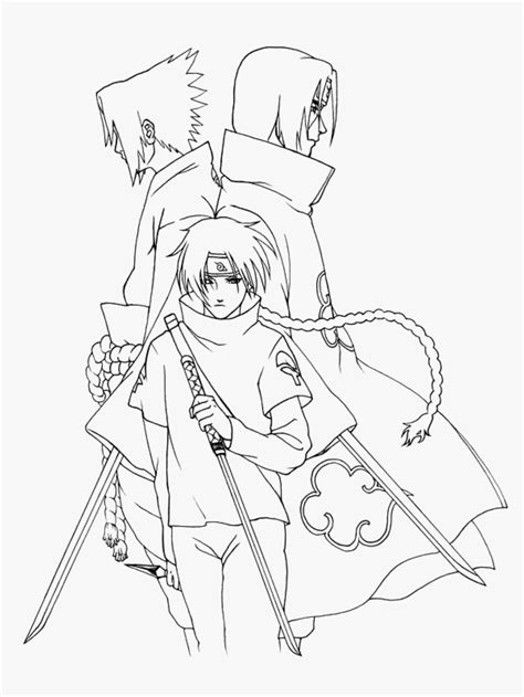 Akatsuki Coloring Pages Coloring Pages