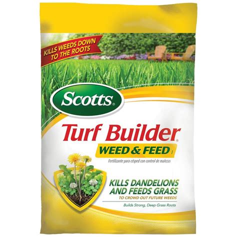 Scotts Turf Builder 1453 Lb 5m Weed And Feed 24990 The Home Depot