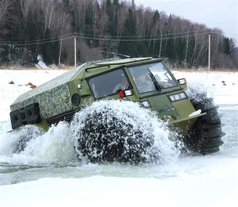 russian sherp all terrain vehicle