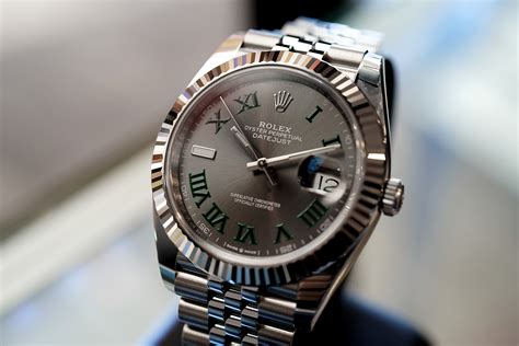 Luckily we have the rolex datejust 41 with 'wimbledon' dial for you to appreciate and remind us of tournaments past.what. Rolex Datejust 41 Jubilee Slate Grey Roman (Wimbledon ...