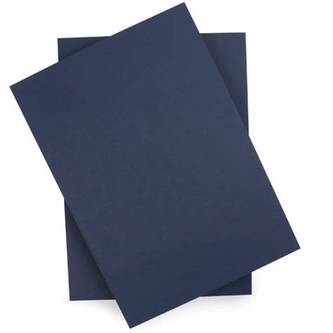 A4 Navy Blue Card Matte Finish 290gsm The Paperbox