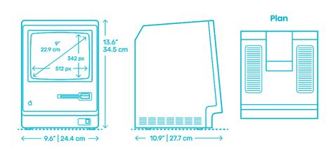Apple Imacs Dimensions And Drawings