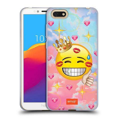 Official Emoji Smileys Soft Gel Case For Huawei Phones