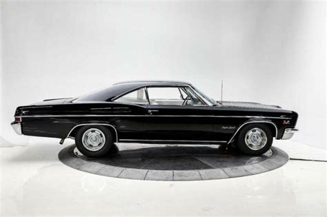 1966 Chevrolet Impala Ss 427425 Horse Manual 4 Speed Coupe Tuxedo