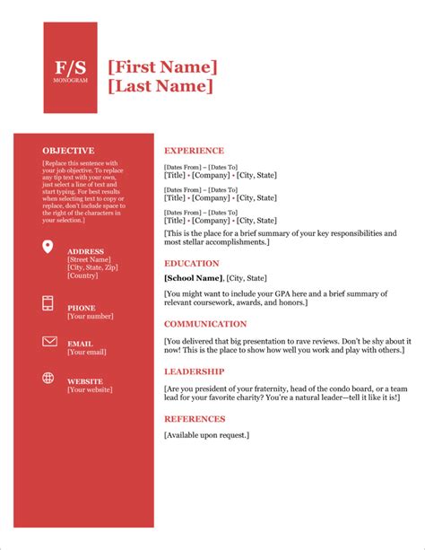 As resume writing is a vital skill for professional success, you should look over our fresher resume template for word and the following tips for writing each resume section from a summary statement to lists of skills, relevant experience, and education. 45 Free Modern Resume / CV Templates - Minimalist, Simple ...