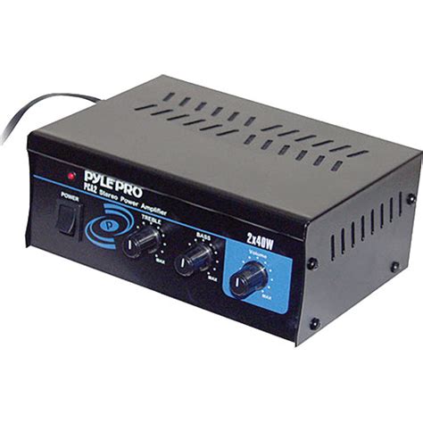 Pyle Pro Pca2 Mini 2 X 40w Stereo Power Amplifier Pca2v1 Bandh