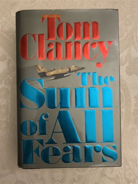 Tom Clancys The Sum Of All Fears Hardcover First Edition EBay