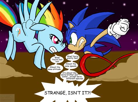 Friendship is magic series, featuring events that differ from the series canon and several fan characters, such as nazo, nyx, and snowdrop. Sonic vs. Rainbow Dash | My Little Pony: Friendship is ...