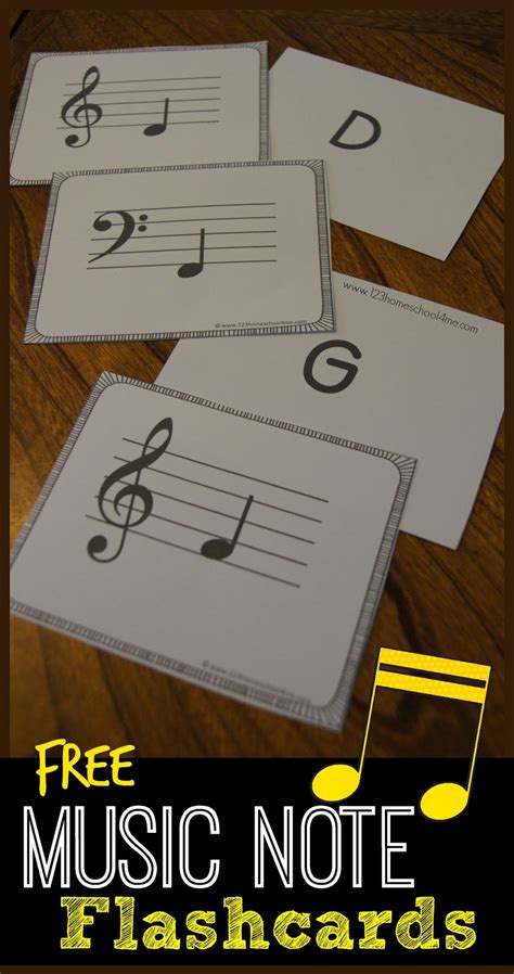 Piano Flashcards Printable Printable Blank World