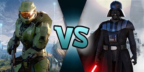 Halo Fan Art Shows Master Chief Face Off Against Darth Vader