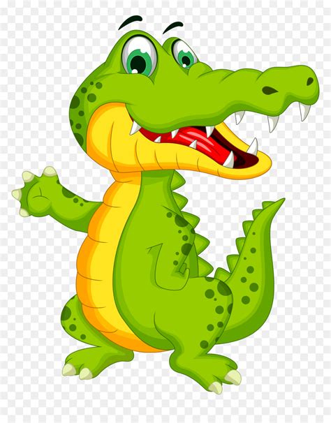 Crocodile Alligator Cartoon Illustration Clipart Cartoon Crocodile