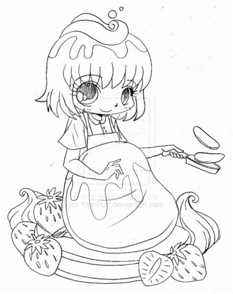Chibi coloring pages cat coloring page coloring book pages coloring sheets coloring worksheets anime lineart drawing competition creation art digi stamps. Anime Coloring Food in 2020 (With images) | Coloring pages ...