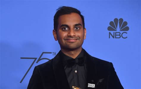 aziz ansari returns to stand up with routine about dating but avoids his own metoo story