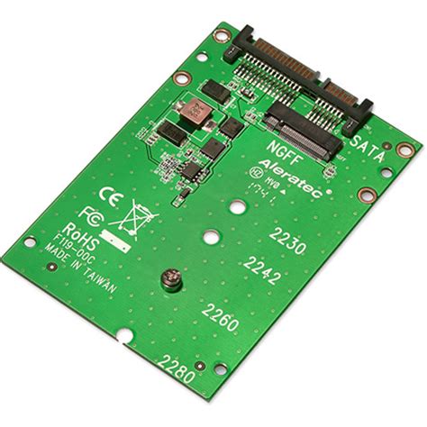 M 2 Ngff Ssd To 25 In Sata Adapter Converter Adapter View