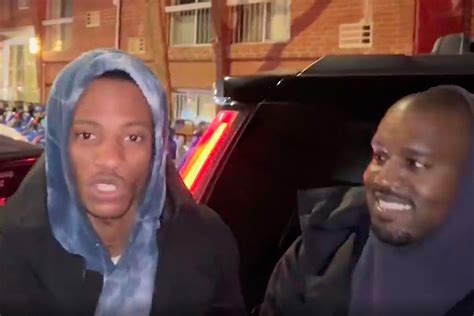 Kanye West Lets Aspiring Rapper Spit For Him While On The Street