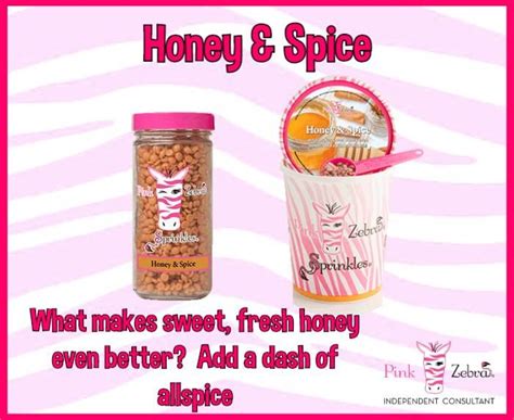 Pink Zebra Honey And Spice Available In Sprinkles