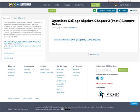 Openstax College Algebra Chapter 3 Part 1 Lecture Notes Oer Commons