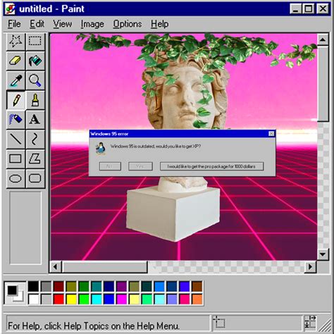 Check spelling or type a new query. vaporwave windows95 aesthetic FreeToEdit...