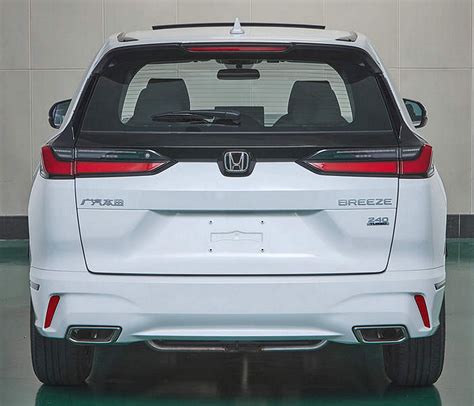 Honda Breeze 2023 Kembar Cr V Di China Penggayaan Yang Lebih